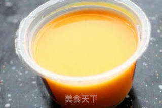孩子的健康饮料 香橙布丁玉米豆浆的做法步骤:7