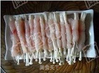 剁椒金针鱼卷的做法步骤:9