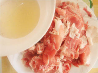 蒜爆羊肉片的做法步骤:4