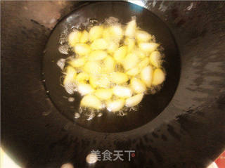 蒜爆羊肉片的做法步骤:6
