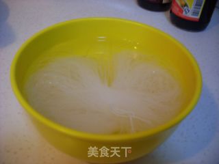 凉拌菠菜粉丝的做法步骤：3