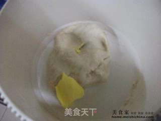 首次勇敢的尝试@@芝士火腿杂锦批萨的做法步骤:4