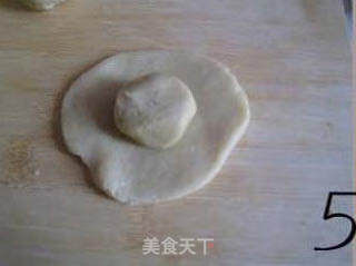 广受陆人热捧的台湾小吃——中式酥皮之【太阳饼】的做法步骤:5