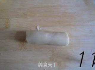 广受陆人热捧的台湾小吃——中式酥皮之【太阳饼】的做法步骤:11