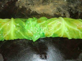 【花样包菜】包菜早餐卷的做法步骤:7