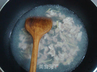 辣椒叶肉片汤的做法步骤:4