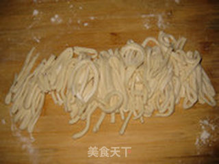茴香炒面的做法步骤:4