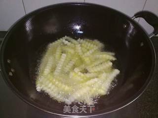 自制超级美味的【奶味薯条】的做法步骤：8