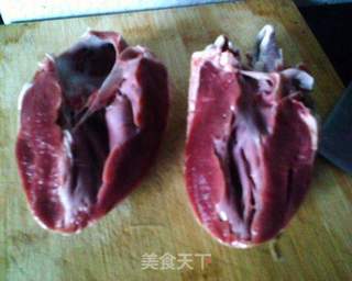 滑炒心尖的做法步骤:2