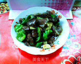 滑炒心尖的做法步骤:10