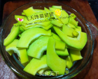 小炒嫩南瓜的做法步骤:4