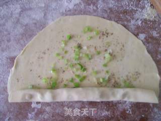家常葱油饼的做法步骤:6