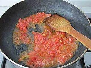 茄汁肉圆豆腐的做法步骤：7