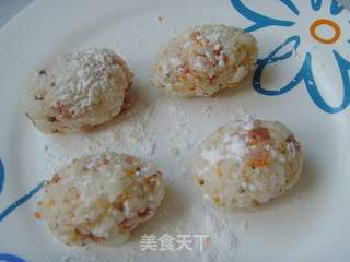 培根饭团的做法步骤:4