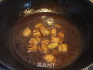 烤麸红烧肉的做法步骤:9