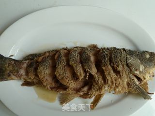 栖湖糖醋鲤鱼的做法步骤：4