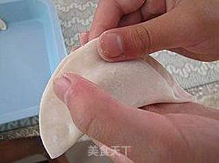 西瓜皮鲜肉饺子的做法步骤:7