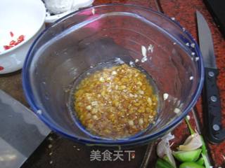 蒜蓉蒸丝瓜的做法步骤:3