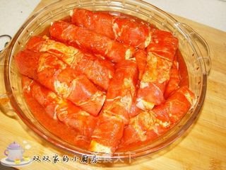 豆腐羊肉卷的做法步骤:6