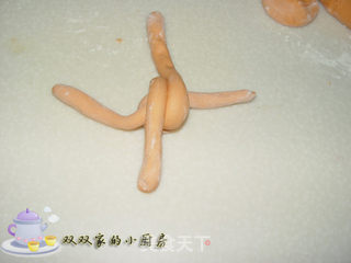 胡萝卜辫子馒头的做法步骤:9