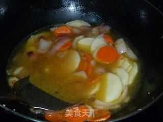 金灿灿——南瓜焗饭的做法步骤:5