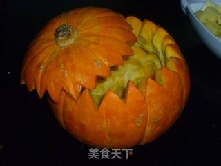 金灿灿——南瓜焗饭的做法步骤:9