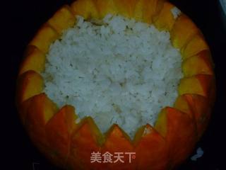 金灿灿——南瓜焗饭的做法步骤:11