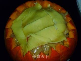 金灿灿——南瓜焗饭的做法步骤:12