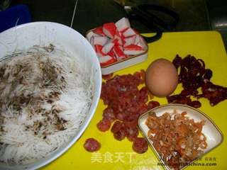 简易版家乡小炒@@黑胡椒炒米粉的做法步骤:3
