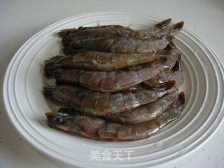 泰式咖喱虾的做法步骤：1
