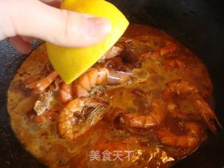 泰式咖喱虾的做法步骤：5