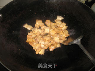 小炒肉的做法步骤:3