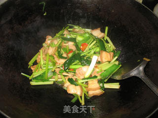 小炒肉的做法步骤:5