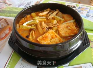 韩式泡菜汤的做法步骤：12