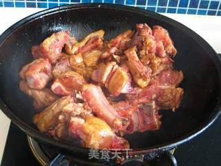 【飞禽走兽】----油豆角炖排骨的做法步骤:5