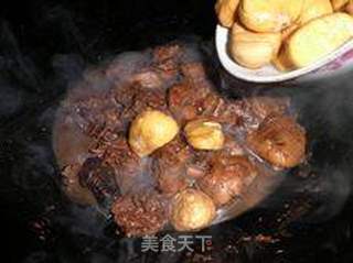 红烧栗子鸡的做法步骤:8