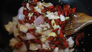 山寨版的辣子鸡块的做法步骤：9
