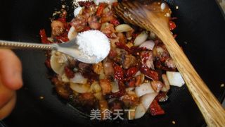 山寨版的辣子鸡块的做法步骤：12