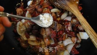 山寨版的辣子鸡块的做法步骤：13
