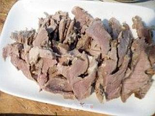 一羊四吃之二 凉拌羊肉的做法步骤:2