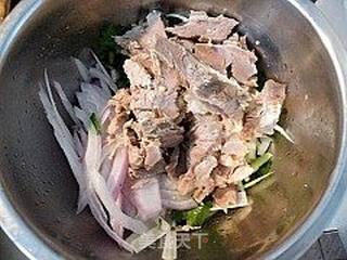 一羊四吃之二 凉拌羊肉的做法步骤:5