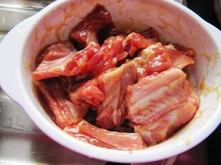 【飞禽走兽】蜜汁烧排骨(电饭锅版)的做法步骤:4