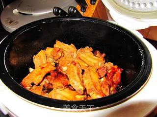 【飞禽走兽】蜜汁烧排骨(电饭锅版)的做法步骤:6