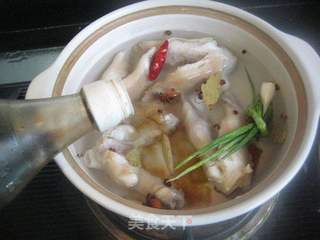 香辣卤羊蹄的做法步骤:4
