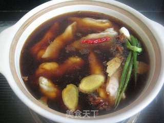 香辣卤羊蹄的做法步骤:6