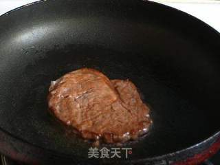 【飞禽走兽】----香煎牛扒的做法步骤:9