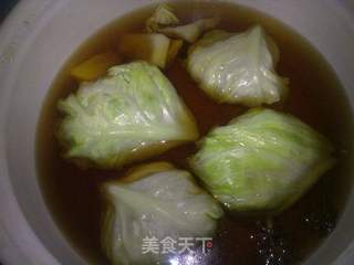 【飞禽走兽】原味多汁--三立狮子头的做法步骤:9