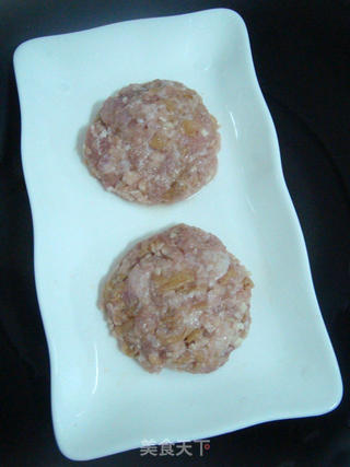 花朵肉饼的做法步骤:4