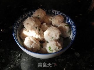 碧绿鱼丸的做法步骤：7