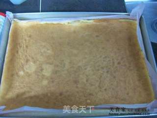 蛋糕体上搞搞新花样@@芝士奶油蛋糕卷的做法步骤:16
